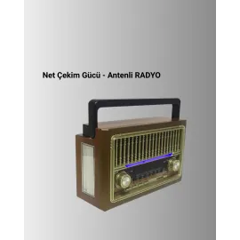 Şarjlı Radyo Hoparlör – İç Ve Dış Mekan Uyumlu