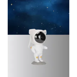 8 Efektli Astronot Galaxy Projektör Uzaktan Kumandalı LED Gece Lambası