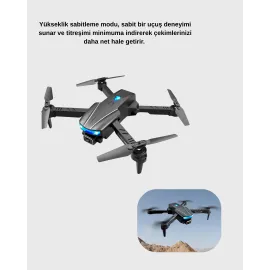 Wi-Fi Bağlantılı 4K Drone Katlanabilir Ve 360° Takla Özellikli