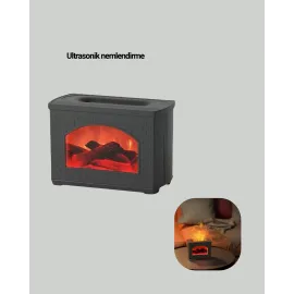 Usb Ultrasonik Hava Nemlendirici Ayarlanabilir Sis Ve Aromaterapi Özellikli