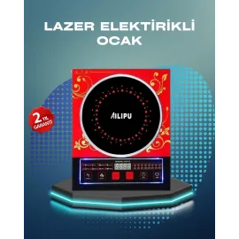 Dokunmatik LED Ekranlı İndüksiyon Ocak 8 Fonksiyonlu
