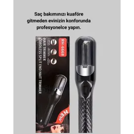 Kablosuz Şarjlı Saç Düzeltici Makine Rh-6668 Ev Tipi Bakım Cihazı
