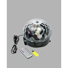 Rgb Led Disko Topu Projektör – Ev Partileri, Doğum Günleri Ve Eğlence İçin Işık Şovu