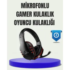 Stereo Gaming Kulaklık – Yüksek Ses Kalitesi, Ergonomik Yapı
