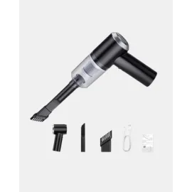 Mini Şarjlı Araç Süpürgesi – 120W Güçlü Motor, 5500Pa Vakum Emiş, Yıkanabilir Filtre