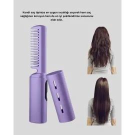 Isı Ayarlı Saç Düzleştirici – Her Saç Tipine Uygun Hassas Sıcaklık Kontrolü