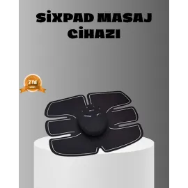 Elektronik Kas Uyarıcı Cihaz 6 Farklı Modlu Jel Pedli Göbek Kol Stimülatör