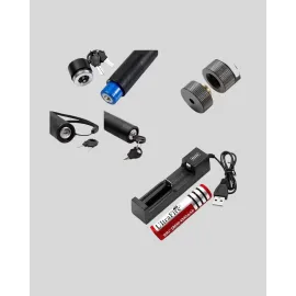 5000Mw Yeşil Lazer Pointer Profesyonel Uzun Menzilli