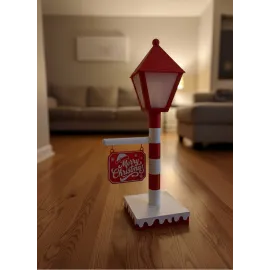 Yılbaşı Tabelalı Dekoratif Lamba Merry Christmas Işıklı Tasarım