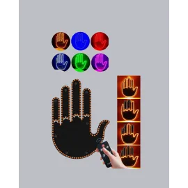 El Hareketiyle Kontrol Edilen 176 Led Amber Güvenlik Lambası