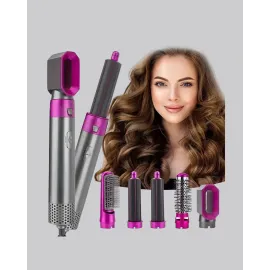 5’I 1 Arada Saç Şekillendirici Set Kuaför Düzeyinde Performans Ve Ergonomik Tasarım