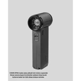 Çok Fonksiyonlu Şarjlı Hava Üfleme Ve Vakum Makinesi