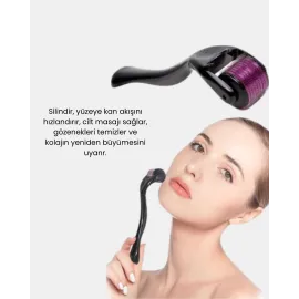 Derma Roller Titanyum İğneli Cilt Yenileyici – Akne Ve Kırışıklık Karşıtı