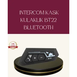 Motosiklet Sürüşleri İçin BT22 Kask Bluetooth Kulaklık Mikrofonlu