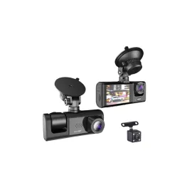 Gelişmiş G-Sensörlü Üçlü Araç Kamerası – 5” Lcd Ekran Ve Hareket Algılama