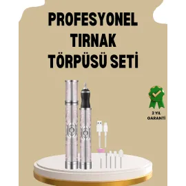 Usb Şarjlı Profesyonel 20.000 Rpm Elektrikli Oje Sökücü Ve Tırnak Bakım Aleti