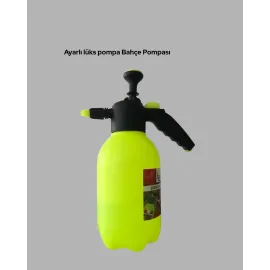 2 Litre Pompalı Püskürtücü Bakır Nozullu Ayarlı Sprey Temizlik Ve Bahçe