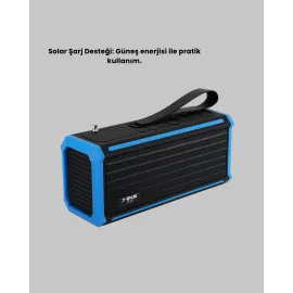 J-Ipox P520 Taşınabilir Bluetooth Hoparlör Güçlü Ses + Radyo