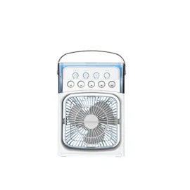 Taşınabilir 3'ü 1 Arada Mini Fan | Nemlendirici + Soğutucu + Gece Lambası