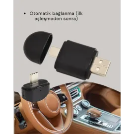 Kablosuz Carplay Adaptörü – Usb-A & Type-C Uyumlu Hızlı Bağlantı Cihazı