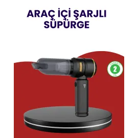 Yüksek Performanslı Araç İçi El Süpürgesi