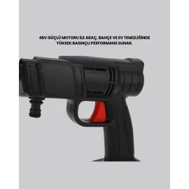 2025 A Kalite 48V Şarjlı Yüksek Basınçlı Su Tabancası Orijinal Seri