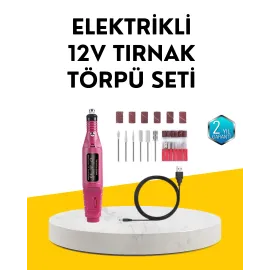 12V Çok Fonksiyonlu Tırnak Bakım Cihazı