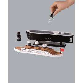 Ultra Sessiz Titanik Gemi Led Işıklı Aroma Difüzörü Oda Nemlendirici