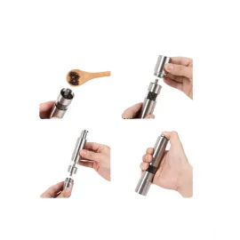 Ergonomik Tasarımlı, Nem Geçirmez Kapaklı Baharat Öğütücü