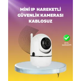 1080P WiFi Akıllı Güvenlik Kamerası – Pan & Tilt, Hareket Takip ve İki Yönlü Ses