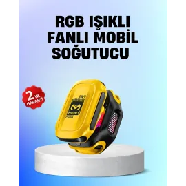 Yarı İletken Çipli RGB Işıklı Telefon Soğutucu
