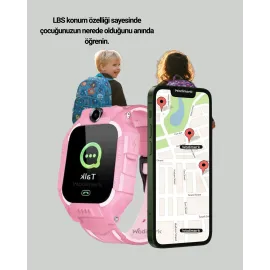 S10 Akıllı Çocuk Saati Anlık Konum ve Sesli Mesaj Destekli