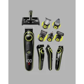 5’I 1 Arada Şarjlı Tıraş Makinesi – Paslanmaz Çelik Başlıklı, Yüz Ve Vücut Bakım Cihazı