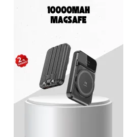 15W Kablosuz Şarj Özellikli 10000 mAh Powerbank –  Type-C Hızlı Şarj