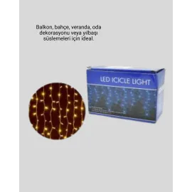 4 Metre Şelale Led Işık Perdesi Dekoratif