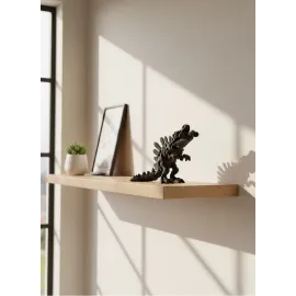 Hareketli Dinazor Figürü Dekoratif Oyuncak – Siyah Tasarım