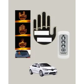 A Kalite Uzaktan Kumandalı Led Park Uyarı Işığı El Figürlü Model