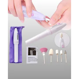 Taşınabilir Profesyonel Elektrikli Tırnak Matkap Seti – Sessiz, Güçlü ve Dayanıklı