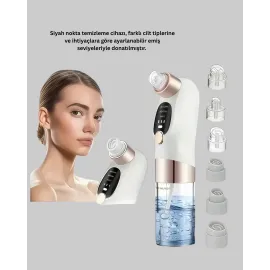 Ayarlanabilir Güç Seviyeli Vakumlu Siyah Nokta Temizleme Cihazı – Derin Gözenek Temizliği