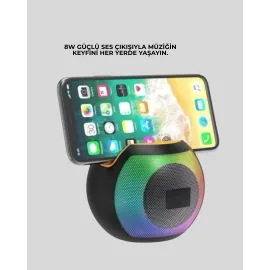 1200mAh Uzun Pil Ömürlü Bluetooth Hoparlör