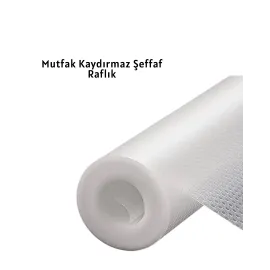 Kaydırmaz Şeffaf Raflık