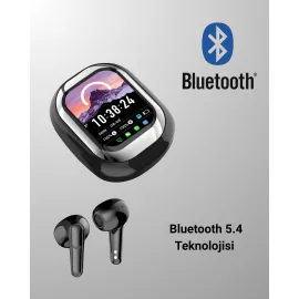 Enc Destekli Bluetooth 5.4 Kulaklık – Eq Ayarlı, Akıllı Kutulu