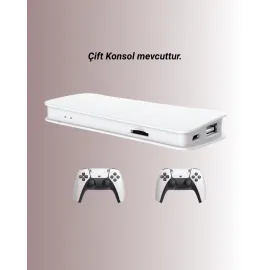 M15 Retro Konsol – 20.000 Oyunlu, Çift Gamepadli, 4K Hdmi