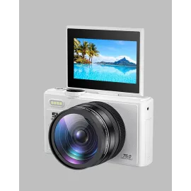 Wifi Bağlantılı 5K Ultra Hd Dijital Kamera 75Mp Otofokus