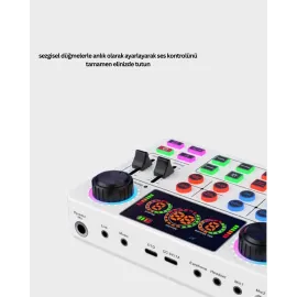 Bluetooth Bağlantılı Karaoke Ve Yayın Ses Kontrol Ünitesi