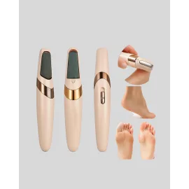 İki Hızlı Elektrikli Ayak Törpüsü Pürüzsüz Topuk Bakımı