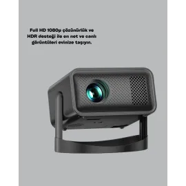 Full Hd 1080P Hdr Destekli Akıllı Projeksiyon Cihazı