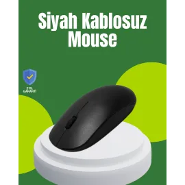 Optik Sensörlü Sessiz Fare – Geniş Uyumluluk Ve Ergonomik Yapı