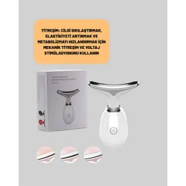 Şarjlı Akıllı Cilt Temizleme Ve Nemlendirme Cihazı – 500 Mah, Otomatik Kapanma Ve Ems Modlu