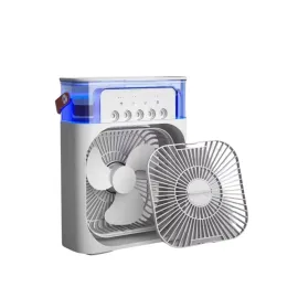 Spreyli Mini Masaüstü Fan | 500Ml Su Hazneli, 3 Kademeli Soğutucu